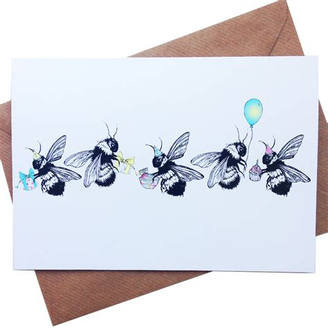 Check spelling or type a new query. HAPP-BEE BIRTHDAY A5 Greeting Card