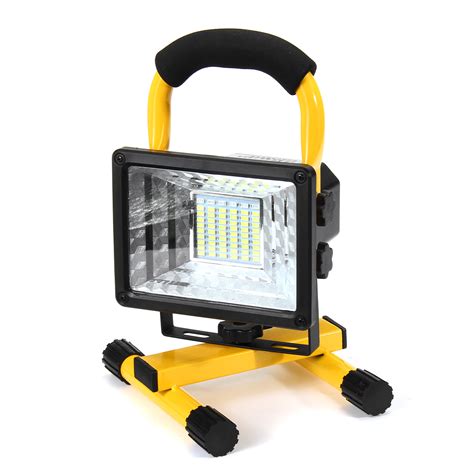 300w 60 Led Portable Flood Light Outdoor Work Spotlight Rechargeable