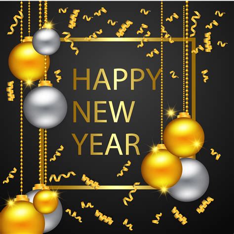 Wear or decorate with these colors for your new year's celebration. Happy New Year Gold And Black Colors - Download Free ...