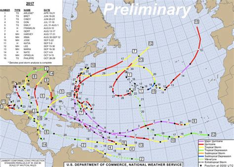 The primary cause is the l hurricanes are made when tropical storms form over sections of the ocean with warm,. NOAA hurricane MAP reveals paths of Hurricane Harvey, Irma ...