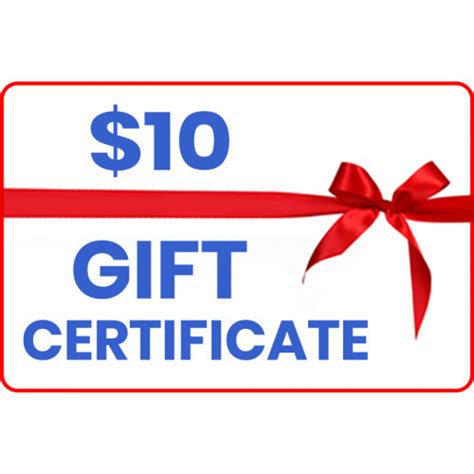 Air canada standard gift card (physical delivery). $10 Gift Card GC-10