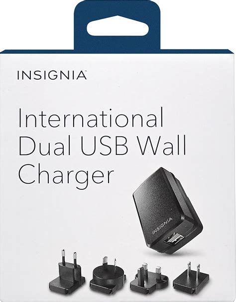Best Buy Insignia Dual Usb Wall Charger Ns Ac2u2n Gbl