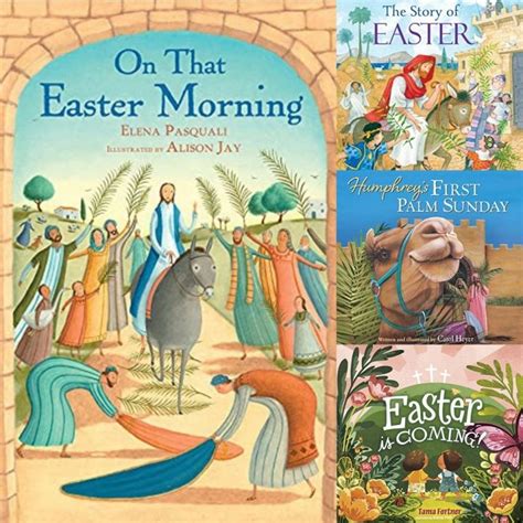Best Christian Easter Books For Kids Peanut Blossom