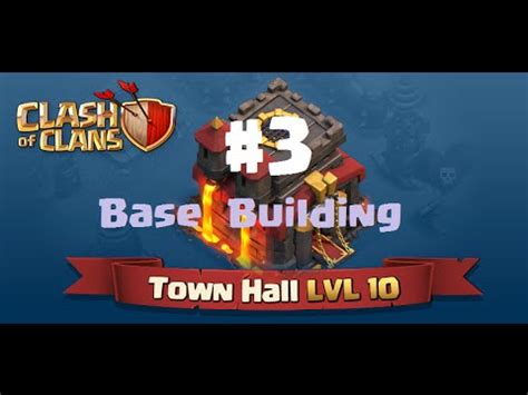 Th10 Trophy War Base With 275 Walls 3 YouTube