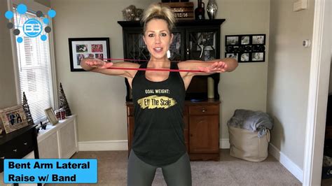 Bent Arm Lateral Raise W Band Youtube