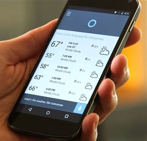 Microsoft Announces Cortana For Ios And Android Windows 10 Companion App