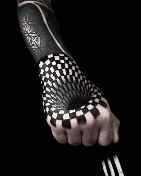 25 Optical Illusion Tattoos That Will Melt Your Brain In 2021