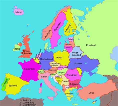 Karte Von Europa Staaten Medienwerkstatt Wissen © 2006 2021