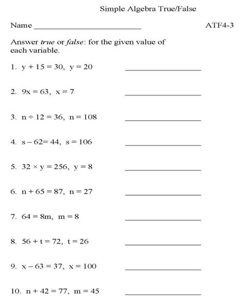 Understanding the maths, mathematical questions and other mathematical operation which is a concern for class 5 mathematics. 15 Best Images of 10th Grade Math Practice Worksheets ...