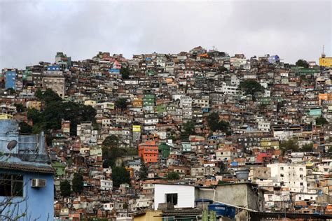 Life In Favela Of Rocinha Rio De Janeiro Brazil Why English