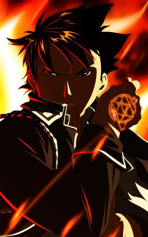 Roy Mustang Anime Fullmetal Alchemist Roy Mustang Hd Phone