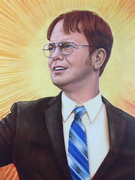 Dwight Schrute The Messiah Poster 13 X 17 The Etsy
