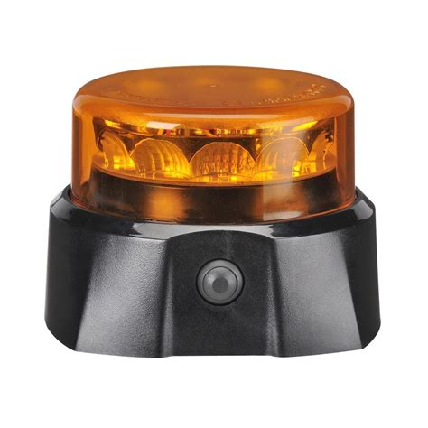 Sentry Pro Led Rechargeable Strobe Amber W Magnetic Base Nold