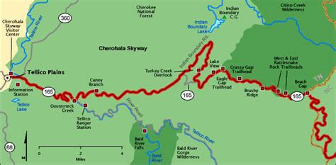 Cherohala Skyway North Carolina Scenic Byways