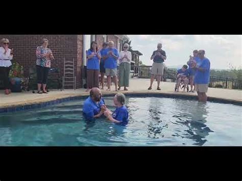 Baptism Julia Wilson Youtube