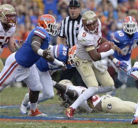 florida state qb jameis winston named acc rookie of the year not a unanimous choice