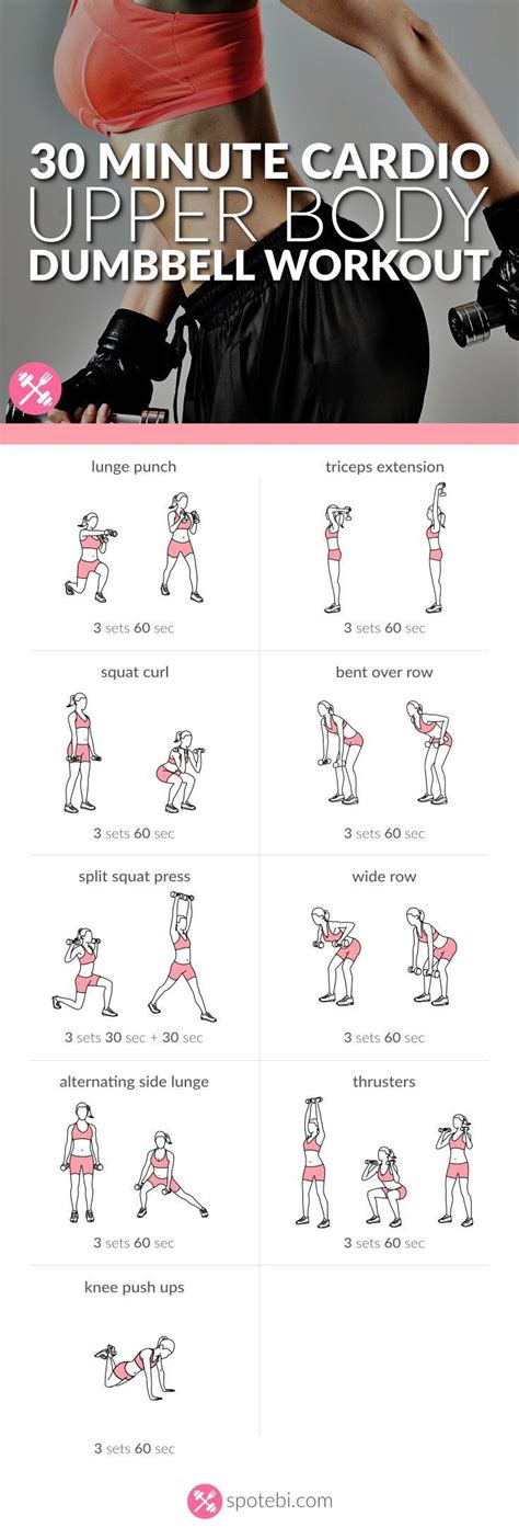 Part a is plank taps and jumping lunges, and part b is spider lunges and reverse lunges. 153 best images about Upper Body Workout on Pinterest | Cardio, Strength training and Upper body ...