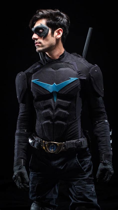 Titans Nightwing Dick Grayson Cosplay Costume Ubicaciondepersonas
