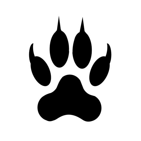 Animal Footprints Clip Art