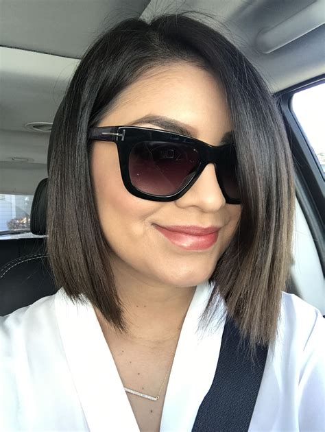 The short blunt bob is no stranger to the spotlight. Blunt bob brunette haircut | Brunette bob haircut, Bob ...