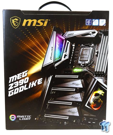 Msi Meg Z390 Godlike Intel Z390 Motherboard Review