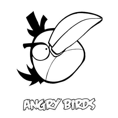Angry birds kleurplaten Kleurplatenpagina.nl boordevol coole