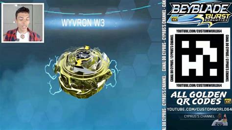 Rare Limited Edition Beyblade Burst Qr Codes Beyblade Qr Codes Gold