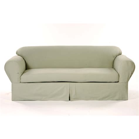 Shop with confidence on ebay! Darby Home Co Brushed Twill Sofa Slipcover & Reviews | Wayfair