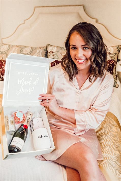 Will You Be My Maid Of Honor How I Built The Ultimate Bridesmaid T Box With Davids Bridal