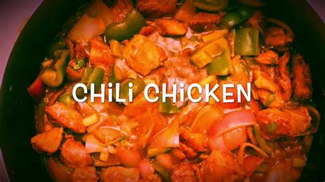 Chili Chicken Easy Recipe Youtube