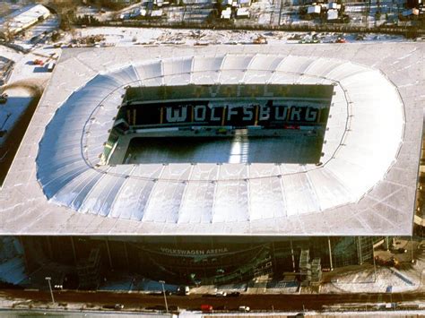 Erfahre mehr über das stadion vom verein wolfsburg: Volkswagen-Arena in Wolfsburg: Basismodell mit viel ...