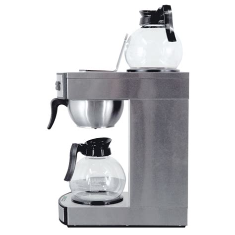 Technical support · fast shipping · 24/7 customer service Stainless Steel Coffee Maker with 2 Glass Decanter - 2.2 L ...