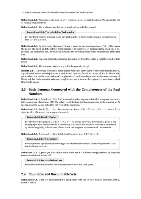 数学分析i Zorichs Ma I Contents Week1 6 知乎