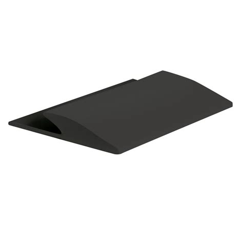 Shop Flexco Edge Guard 125 In X 144 In Black Dahlia Vinyl Reducers