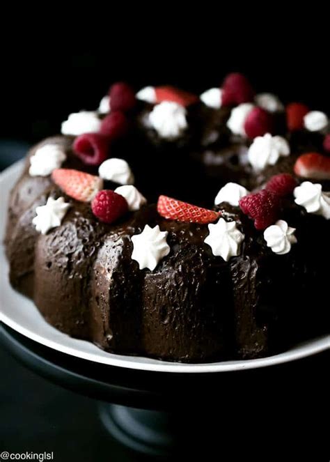 ↑↑↑ it's not that i always speak from experience or anything. Chocolate Mousse Bundt Cake Recipe - Cooking LSL