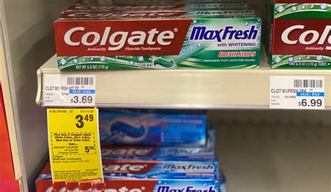 Colgate Max Fresh Toothpaste Just 24¢ Each After Cvs Rewards Starts 124