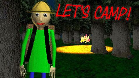 New Roblox Go Camping With Baldi Youtube Roblox Gears That Summon