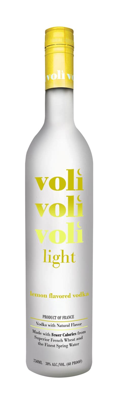 Voli Lemon Vodka 1 12 Oz Only 80 Calories Light Vodka Vodka