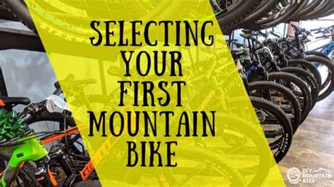 How To Buy Your First Mountain Bike A Complete Guide Diy Mountain Bike