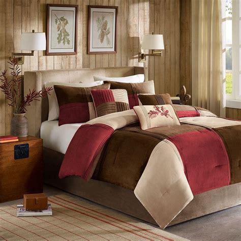 No matter which price range you select red and black king size comforter sets will always be more cost affective if caused by a set instead of piece by piece. Madison Park Maddox 7-pc. Comforter Set - Cal. King, Red ...