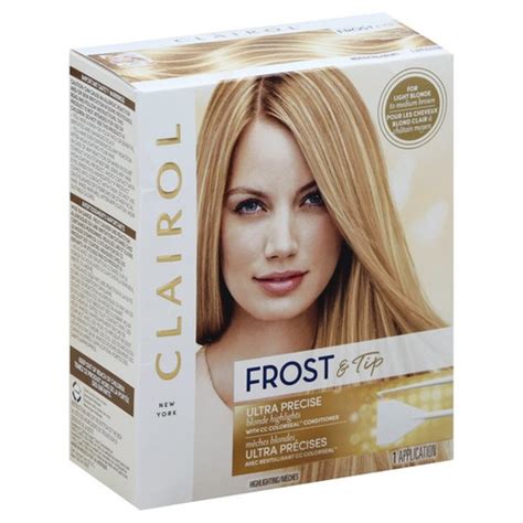 Clairol Nice And Easy Frost And Tip Hair Dyecolor Light Blonde The Online Drugstore