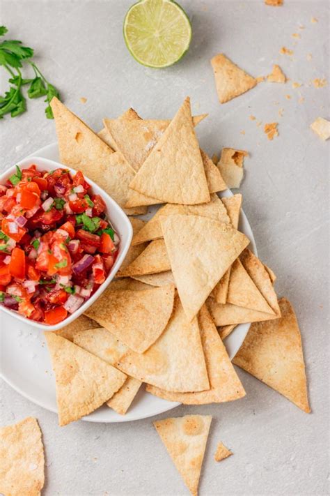 So i used that instead of the soda, and it turned out great! How To Make Homemade Tortilla Chips - The Dinner Bite