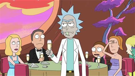 Ricks Wedding Toast Rick And Morty Youtube