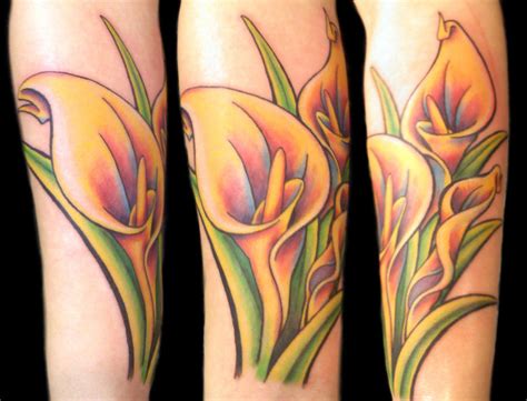 Calla Lilies Tattoo By Uken On Deviantart