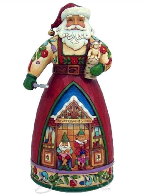 Jim Shore Santa Carving Toy Shop 4025490