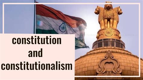 Constitution And Constitutionalism Political Science Ba Upsc Youtube