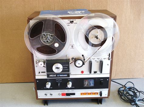 Vintage Akai Reel To Reel Player Recorder Model X 1800sd