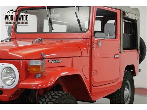 The toyota fj40 land cruiser is one of those iconic 4x4s that holds a place alongside the willys jeep and the land rover series i in the hallowed 1976 Toyota Land Cruiser FJ for Sale | ClassicCars.com | CC-1240576