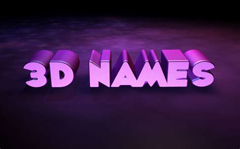 3d Name Wallpapers Animations