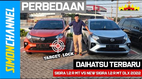 Perbedaan Daihatsu New Sigra 1 2 R MT Vs New Sigra 1 2 R MT Dlx B401RS